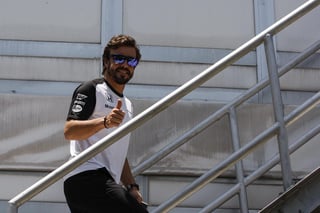 Alonso recordó el accidente y dijo que tuvo conmoción cerebral. (EFE)