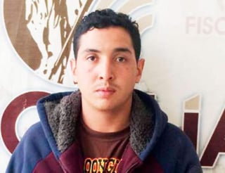 A disposición de la autoridad competente fue puesto Alonso López Monárrez, de 20 años, originario de Tepehuanes.
