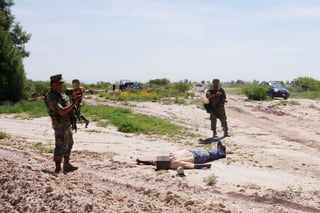 Crimen. En terrenos del ejido El Triunfo, de Gómez Palacio, fue encontrado el cadáver de un hombre no identificado.