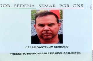 Captura. César Gastélum Serrano, socio del capo Ismael 'El Mayo' Zambada, fue el detenido.