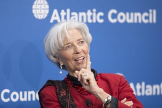 Prevén retos. Christine Lagarde opina que la economía global aún enfrenta grandes retos.