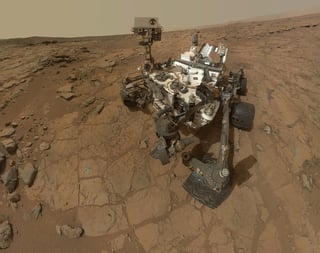 Curiosity ha constatado que en el cráter Gale de Marte se cumplen las condiciones para que exista salmuera, agua cargada de sal. (ARCHIVO)