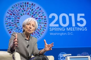 Optimista. Christine Lagarde cree que México crecerá incluso por encima del promedio global.