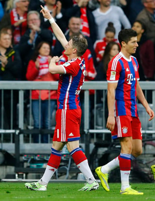 Bayern Munich amarró en forma matemática su vigesimoquinto campeonato de Bundesliga. (AP)