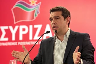 De crisis. Tsipras señaló que el gobierno quiere lograr una solución viable para el país que enfrenta una severa crisis financiera.