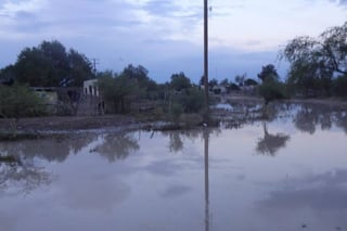 Daños. Se presentaron estos días lluvias y granizada en el municipio de Tlahualilo.