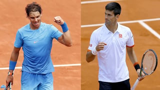 Rafael Nadal y Novak Djokovic han avanzado en Roland Garros. (Archivo)