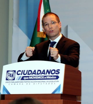 El aspirante a la presidencia de Acción Nacional asegura que trabajará para unir al partido. (ARCHIVO)