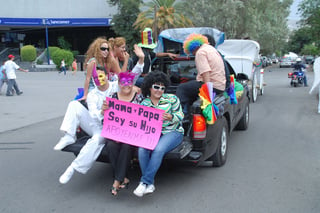 Celebración. La octava edición de la marcha del orgullo gay, se realizará hoy a las seis de la tarde; se esperan cientos de personas. 