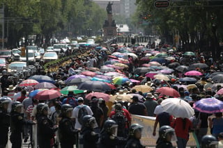 Los maestros de la CNTE se movilizaron una vez más por las calles de la Ciudad de México. (Archivo)