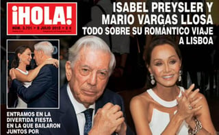 La revista ¡Hola! publicó el miércoles un amplio reportaje fotográfico en el que se puede ver a la pareja paseando de la mano e incluso bailando durante un viaje a Lisboa. (Especial)
