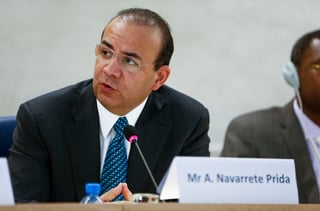 Datos.  Carlos Navarrete Prida, secretario de Trabajo y Previsión Social asegura que hay una mejoría en los salarios.