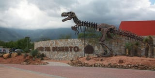 Prehistoria. El Museo del Desierto cuenta con una colección de fósiles de dinosaurios.