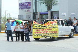 Amenaza. Maestros de La Laguna dicen que radicalizarán protestas ante la falta de respuesta de las autoridades de gobierno. (Erick Sotomayor)