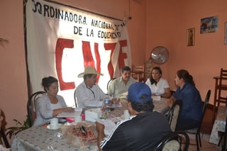Protesta. El Magisterio Unido Lagunero anunció ayer que se movilizarán de forma motorizada hasta el estado de Oaxaca. (EL SIGLO DE TORREÓN)