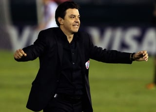 'Vamos por más', fue el mensaje del entrenador Marcelo Gallardo. (EFE)