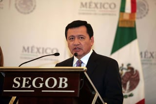 Osorio Chong indicó que hay cuerpos de seguridad en el estado de Oaxaca y todo el respaldo del gobierno para continuar con los cambios históricos a nivel educativo. (ARCHIVO)