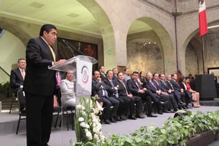 Barbosa aseguró que México no es un país de corruptos y que las reformas en la materia marcan un antes y un después en la vida pública. (NOTIMEX)
