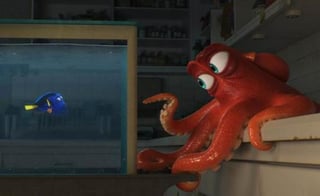 Historia. La película animada narra la historia de Dory, un pez azul que ayudó en la búsqueda de Nemo.