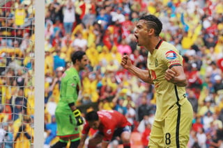 Andrés Andrade fue la figura del partido con sus dos goles. (JAMMEDIA)
