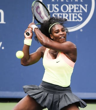 Serena Williams venció a Simona Halep. (EFE) Williams consigue otro título