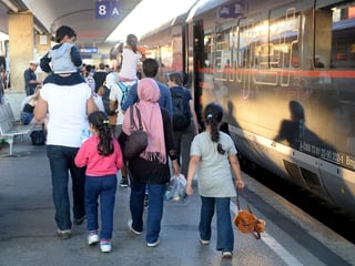 Oleada migratoria. Debido a la guerra que se vive en Oriente Medio, Europa ha recibido cientos de miles de migrantes.
