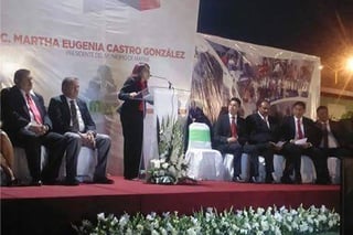Va por más. Al rendir su segundo Informe, la alcaldesa, Martha Castro aseguró que cerrará con 'broche de oro' en 2016. (CORTESÍA)