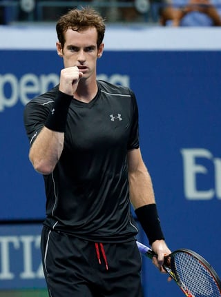 El británico Andy Murray dio el primer paso en busca de recuperar el cetro del Abierto de Estados Unidos, cuarto Grand Slam de la temporada. (AP)