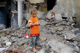 Un ejemplo de lo primero es el territorio que comprenden Siria e Irak, donde el saldo es de 14 millones de niños afectados. (Archivo)
