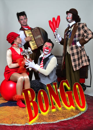Invitados. La compañía Cíclope Arte Escénico presentará mañana Bongo en el Teatro Nazas.