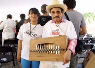 Concurrido. El Encuentro De Tradición y Nuevas Rolas reúne a jóvenes músicos de comunidades de México.