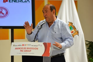 El gobernador de Coahuila, Rubén Moreira, le desea ''bastante éxito'' a su homólogo de Nuevo León, Jaime Rodríguez Calderón “ El Bronco”. (FERNANDO COMPEAN)