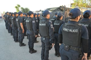 Necesidad. Luego de que se incorporen nuevos policías, se contempla pagarles con recursos que ahorre el Ayuntamiento. (ARCHIVO)
