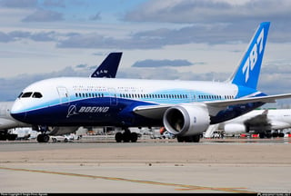 Lujos. El Boeing 787 llegará a México a mediados del último mes del año.