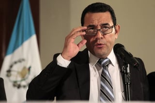 Instituciones. Jimmy Morales se convirtió en el presidente electo de Guatemala. 