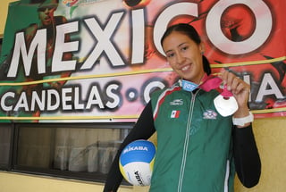 La lagunera ganó medalla de plata en los Juegos Panamericanos de Guadalajara en 2011. (Archivo)
