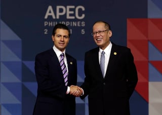 Importante. El presidente Peña culminó su visita de estado por Filipinas, donde, dijo se dieron acuerdos relevantes.