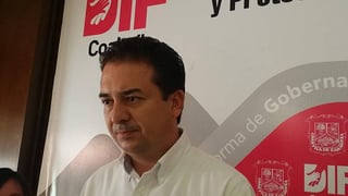 Funcionario. El director general del DIF Coahuila, Jaime Bueno Zertuche, explica el proyecto.