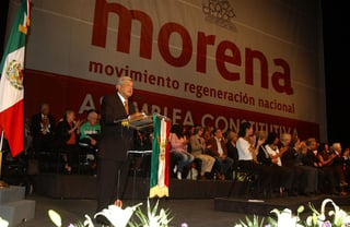 Mediante un comunicado, Morena señaló que la “desesperación” del PRI por regular los tiempos, debe canalizarse a un debate abierto y de cara a la ciudadanía. (ARCHIVO)