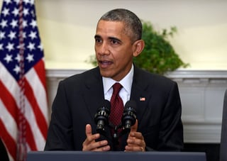'Ahora mismo, no sabemos de ninguna información de inteligencia específica y creíble que indique un complot (terrorista) en nuestro país', dijo Obama. (AP)