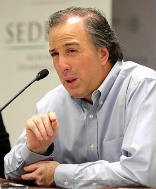 José Antonio Meade, titular de la Sedesol. (ARCHIVO)