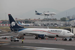 Dinámica. El número de operaciones subió 2.9 por ciento en vuelos nacionales, según el reporte. (ARCHIVO)