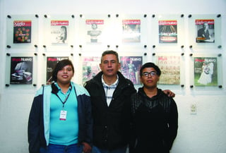 Proyecto. Lupita Fraire y Emmanuel Sáenz forman parte de 'Entre más muros más morros', que coordina el artista gráfico Eduardo 'Guayo' Valenzuela.
