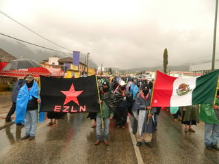 Movimiento.  El Ejército Zapatista de Liberación Nacional (EZLN) advirtió que no dejará las armas. (ARCHIVO)