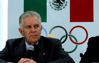 Carlos Padilla, presidente del Comité Olímpico Mexicano. (Fotografía de Notimex)