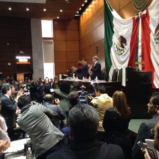 Los cambios aprobados a la constitución fueron enviados al presidente Enrique Peña Nieto para su publicación en el Diario Oficial de la Nación. (TWITTER)