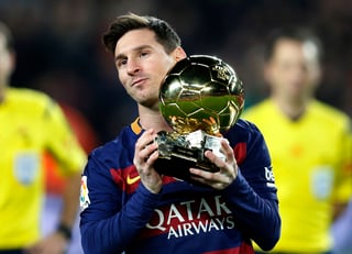 Messi indica no haber sentido 'nada especial' con este premio y que no se fija como objetivo ganarlo seis o siete veces.