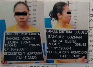 Condena. Laura Elena Sánchez Guzmán secuestró y asesinó a su prima de 11 años.