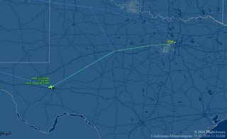 El vuelo de prueba es de duración de 10 horas tras su despegue del Aeropuerto Dallas Love. (ESPECIAL) 
