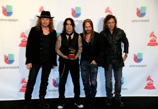 De esta forma la banda de rock se sumará a la lista de más de 70 artistas latinos que han logrado recibir su estrella en la más prestigiada acera en el mundo. (ARCHIVO)